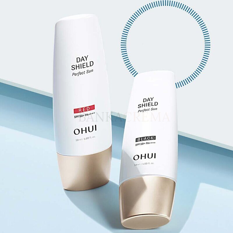 Солнцезащитный крем OHUI Day Shield Perfect Sun Black SPF 50+ /PA++++